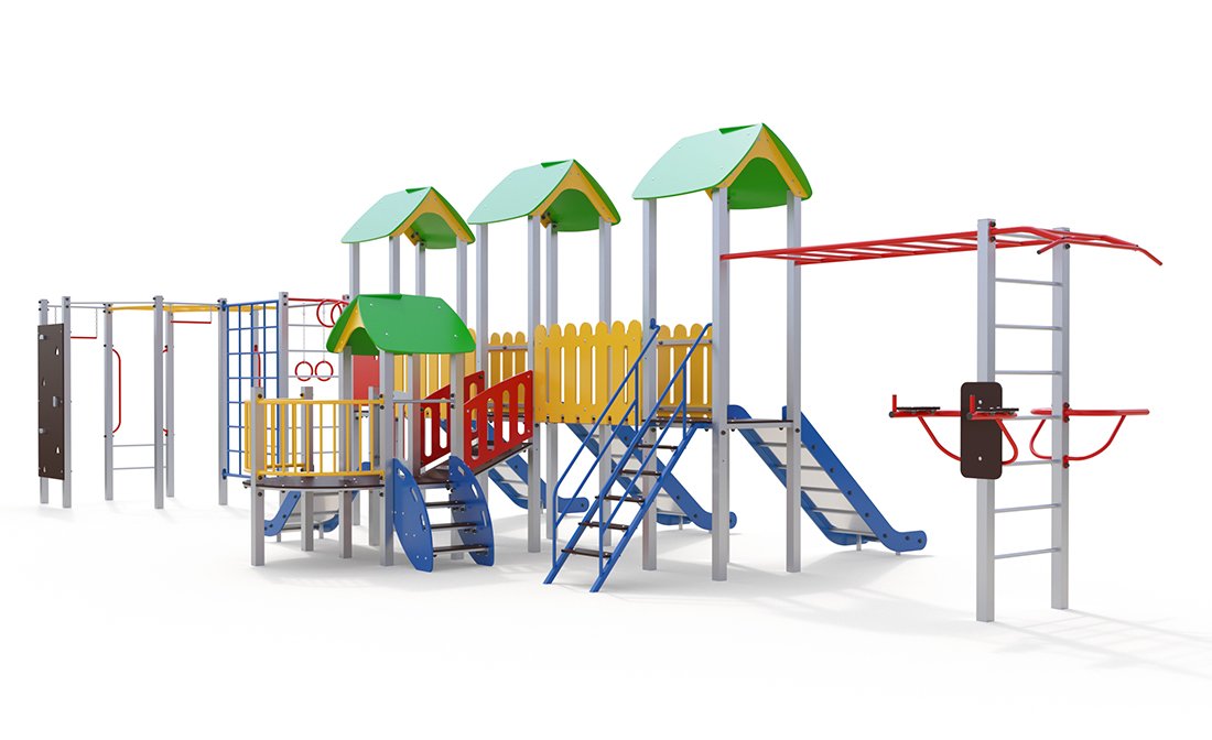 Броксталь - детские площадки и открытые тренажерные залы