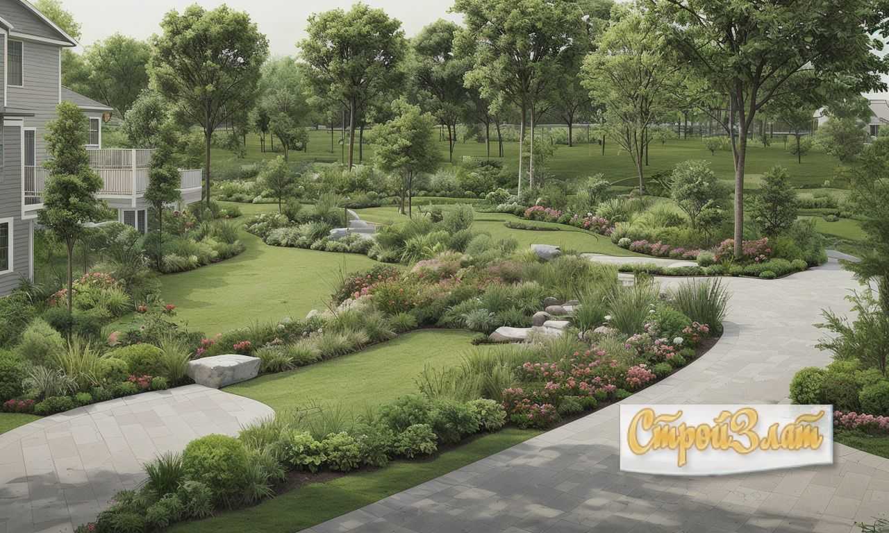 Как создать идеальный баланс крупной и мелкой листвы для вашего сада