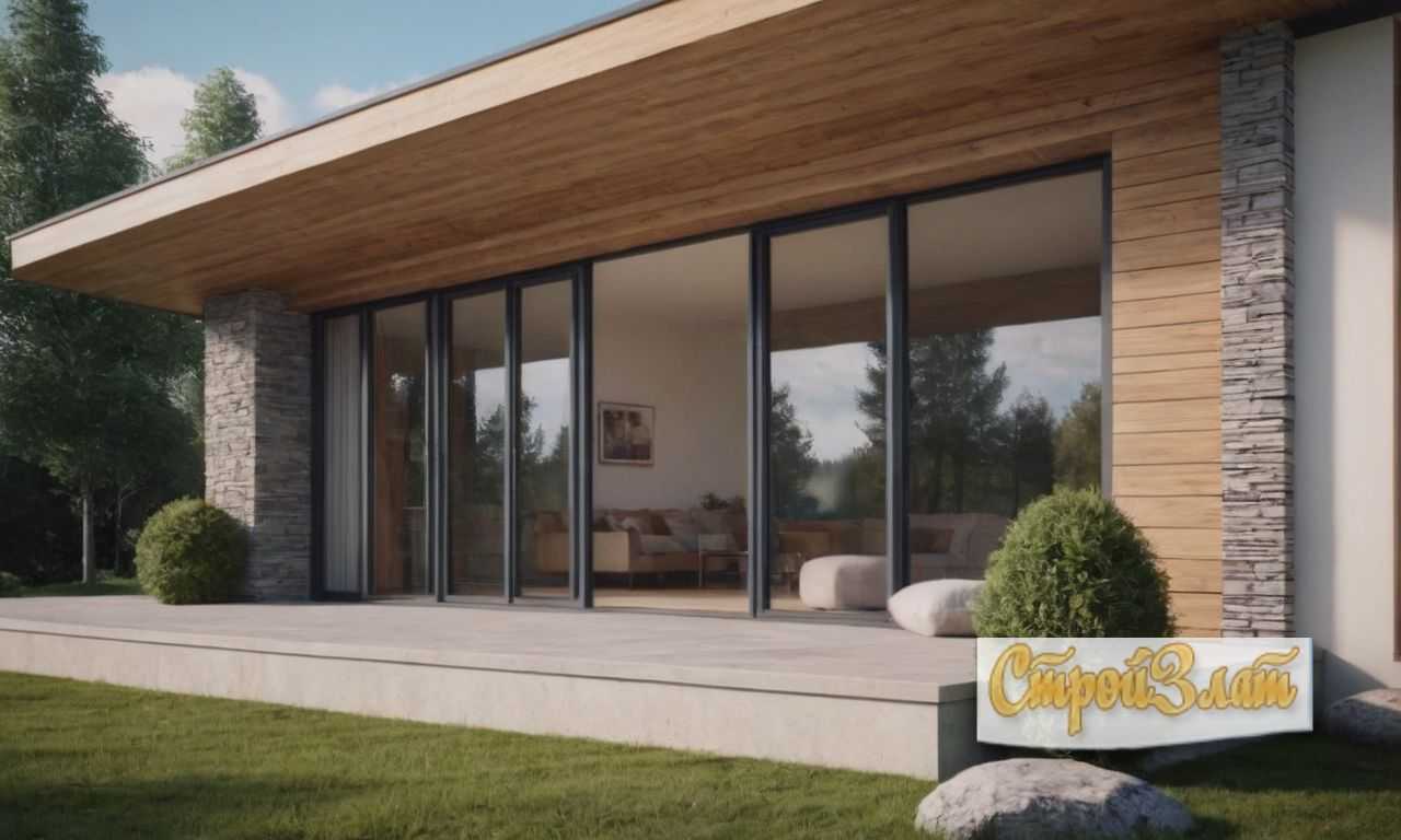 Эстетичная отделка фасада деревянными панелями для вашего дома