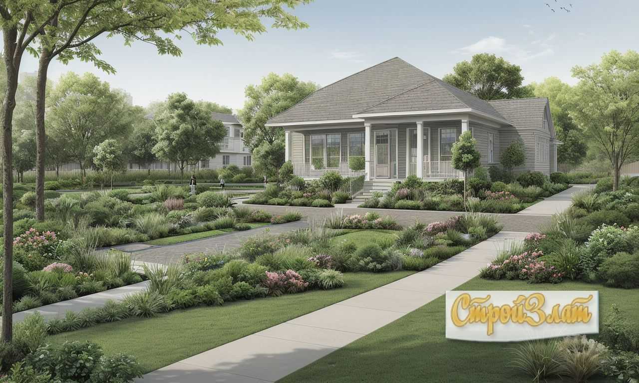 Полив миксбордера с частичной тенью