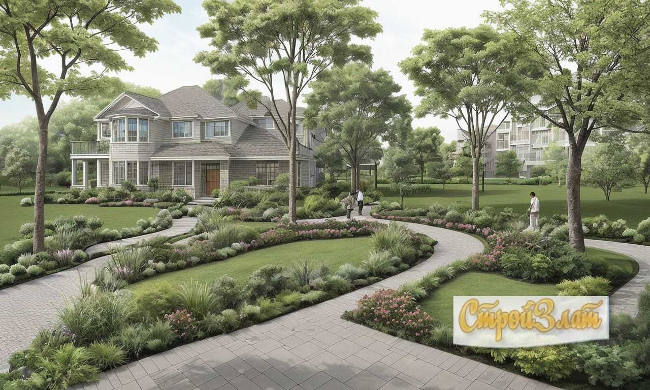 Анализ освещения и теневых зон на участке для комфортного использования