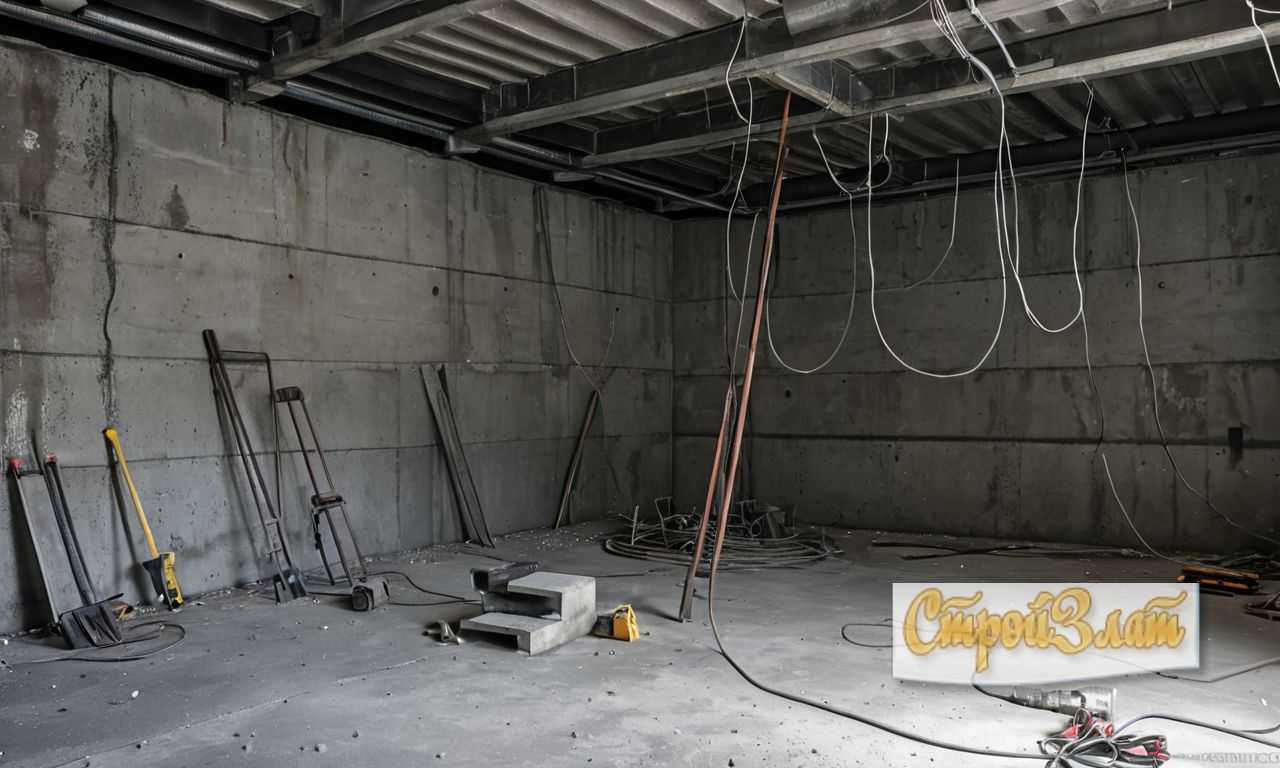 Невыполнение требований по толщине стяжки