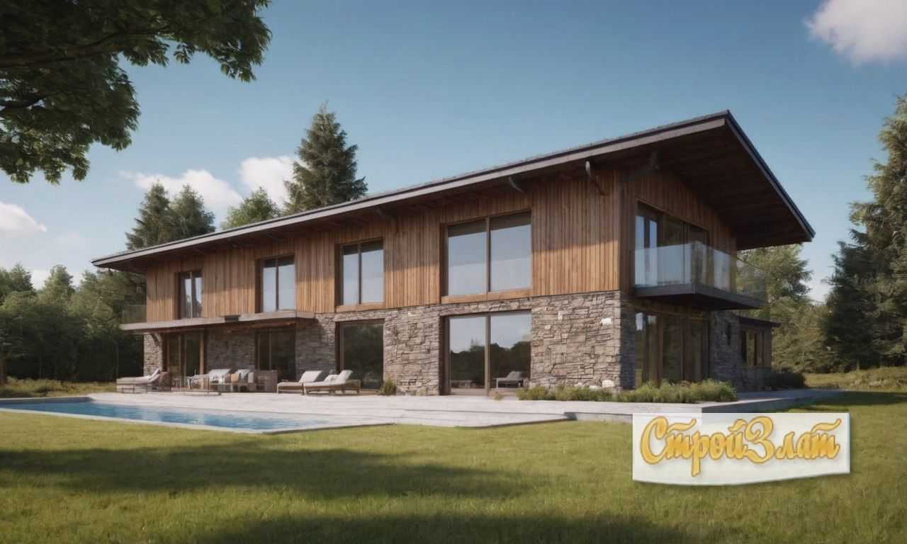 Дом с рациональной планировкой для удобства и функциональности