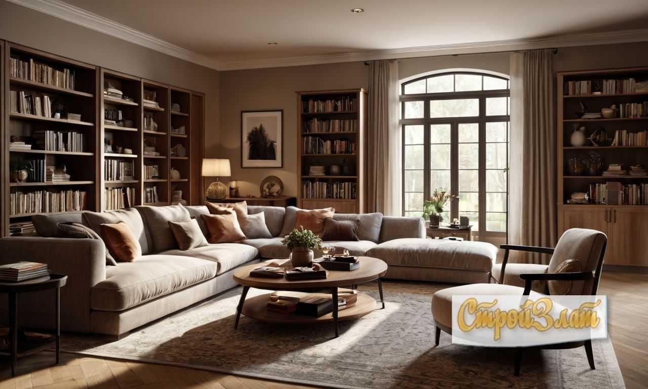 Как сочетать пуфы с другими элементами мебели