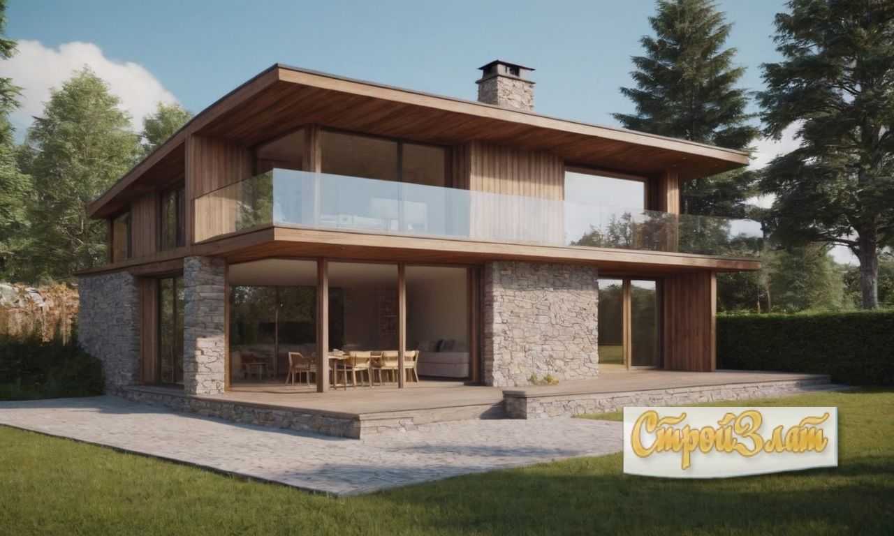 Практическое использование пространства в домах сложной формы