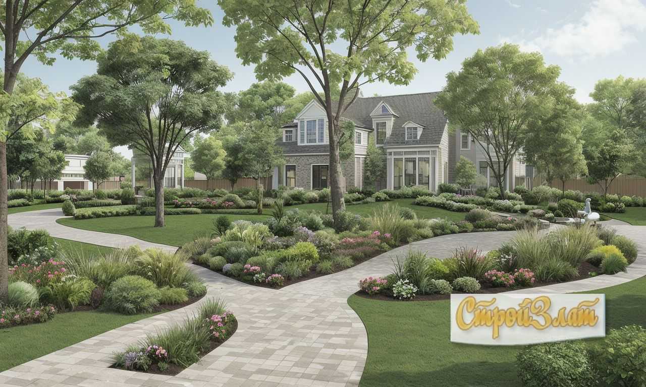 Классический сад с сезонными цветами для создания уюта в вашем доме