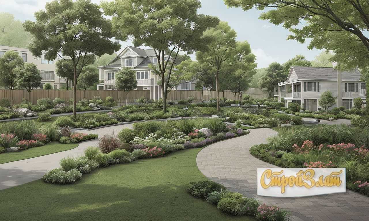 Как правильно распределить кустарники и многолетники для красивого сада