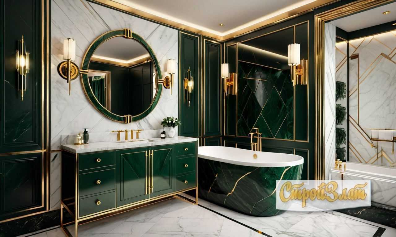 1. Ванные комнаты и душевые