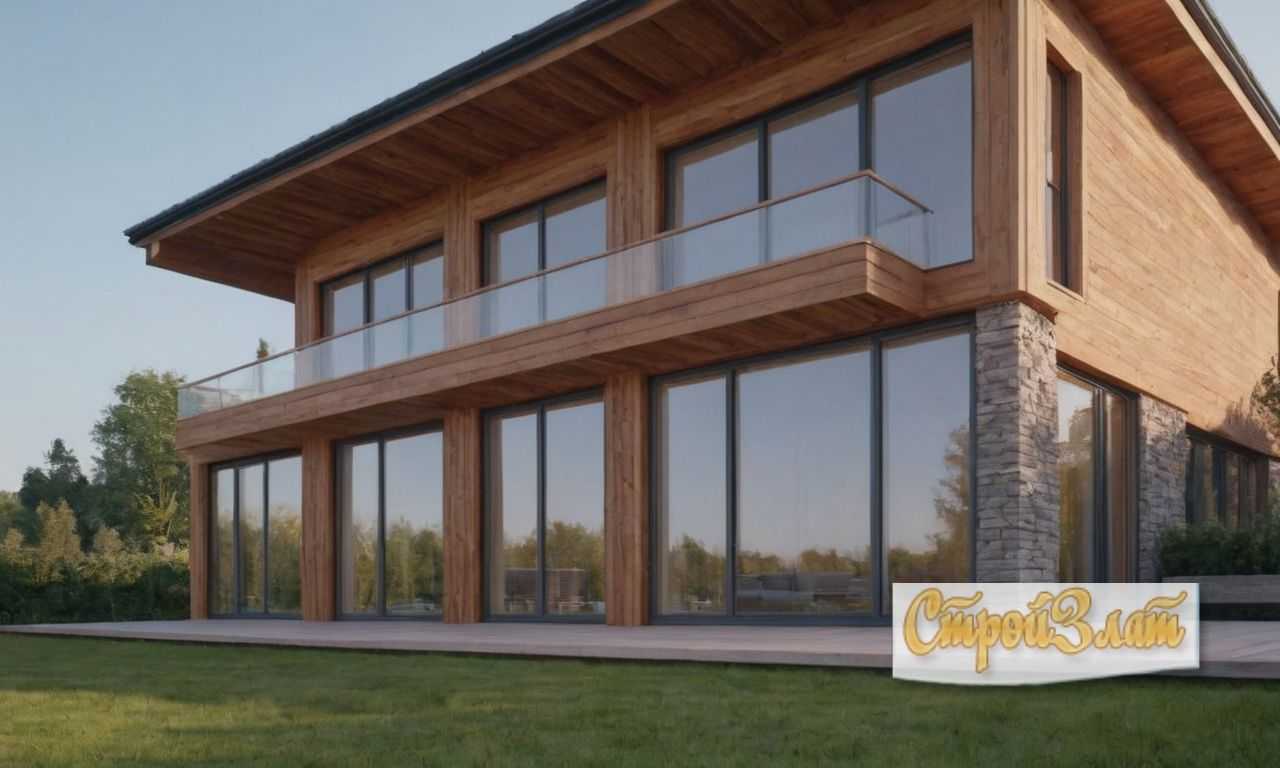 Проектирование дома с минимальным количеством наружных дверей для комфортного проживания