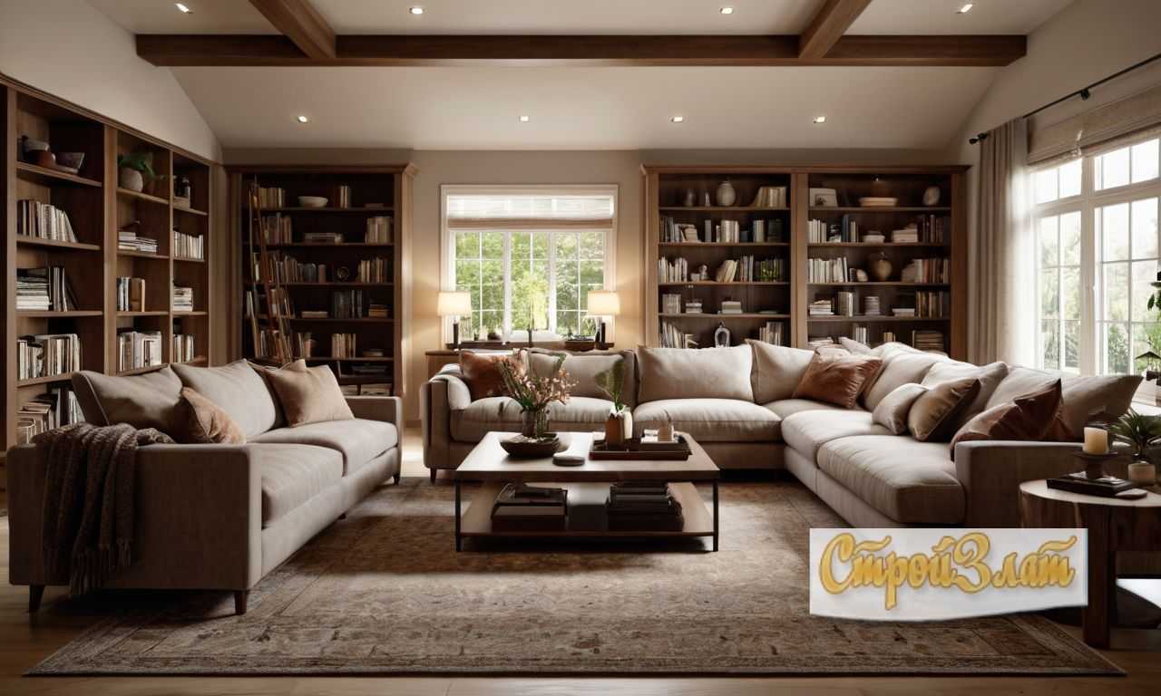 Как выбрать мебель для гостиной в стиле экодизайн для уюта и гармонии