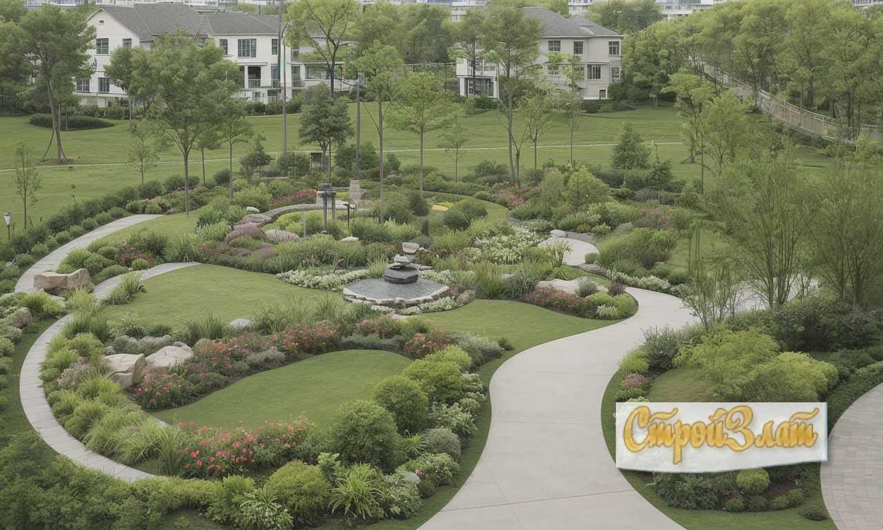 Выравнивание почвы под газон для ровного и здорового травяного покрытия