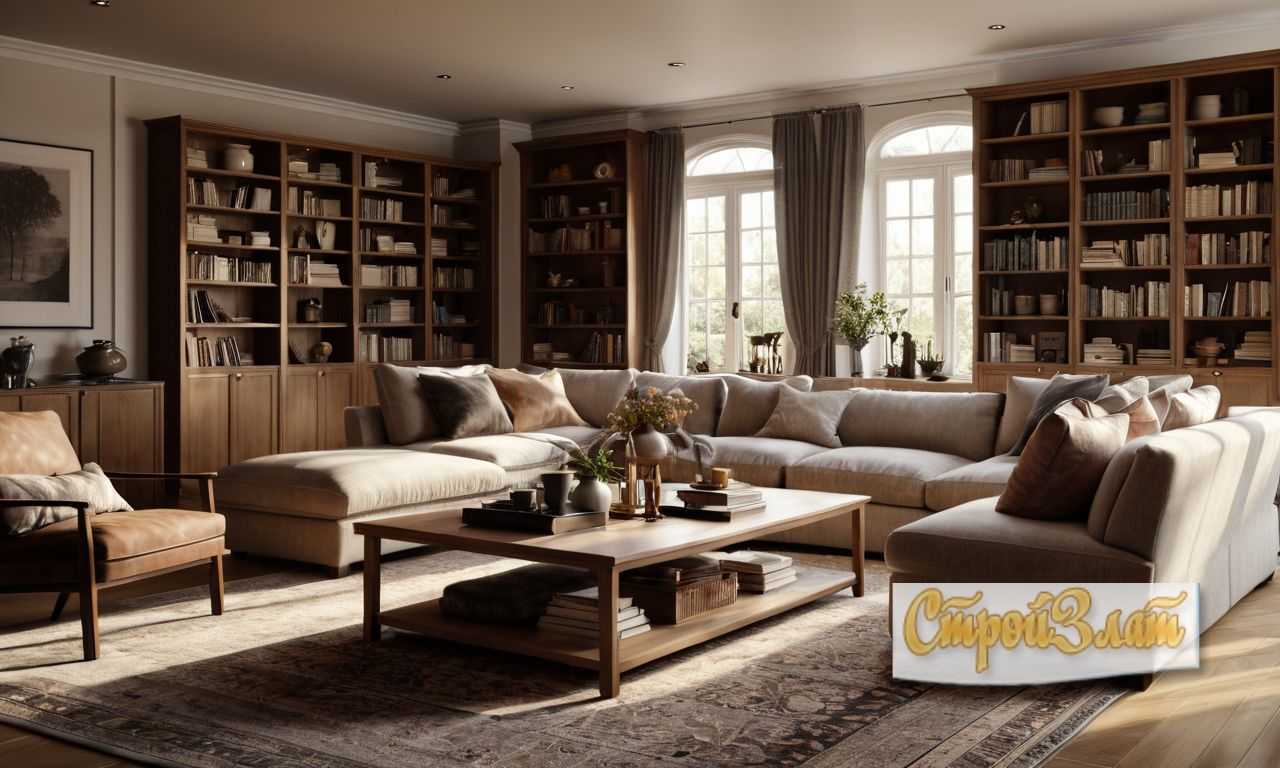 Мебель с функцией хранения в стиле минимализм