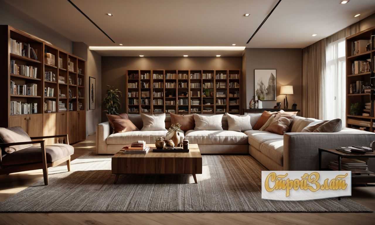 Полки для книг и вещей стильные идеи для удобной организации пространства