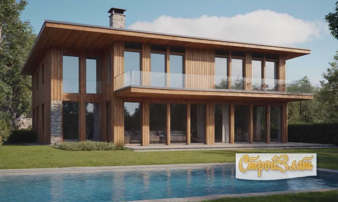 Дом с эксплуатируемой кровлей для комфорта и удобства вашего жилья