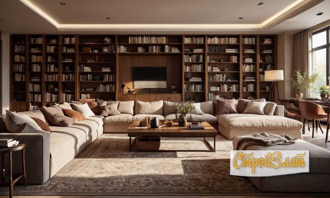 Идеи для гостиной в стиле модерн для современного интерьера