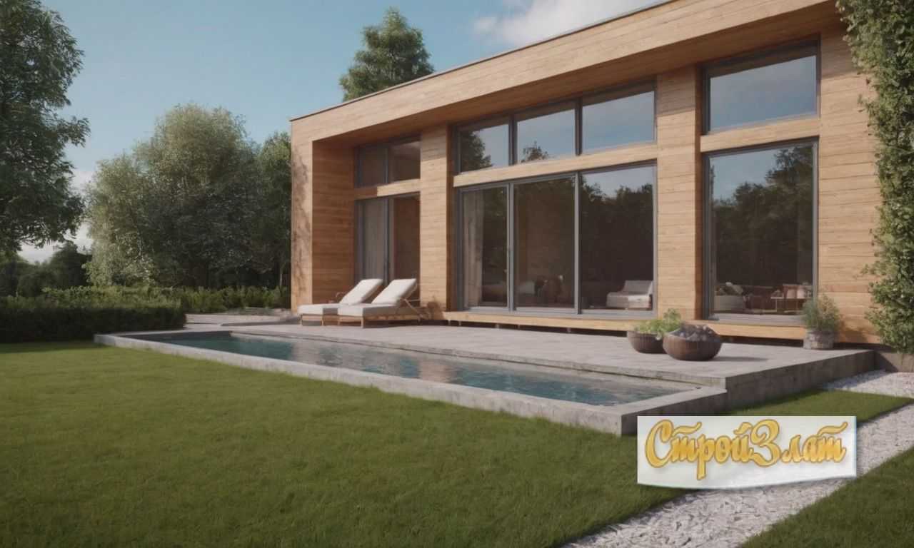 Металлические фасады под бетон и дерево для стильного оформления вашего дома