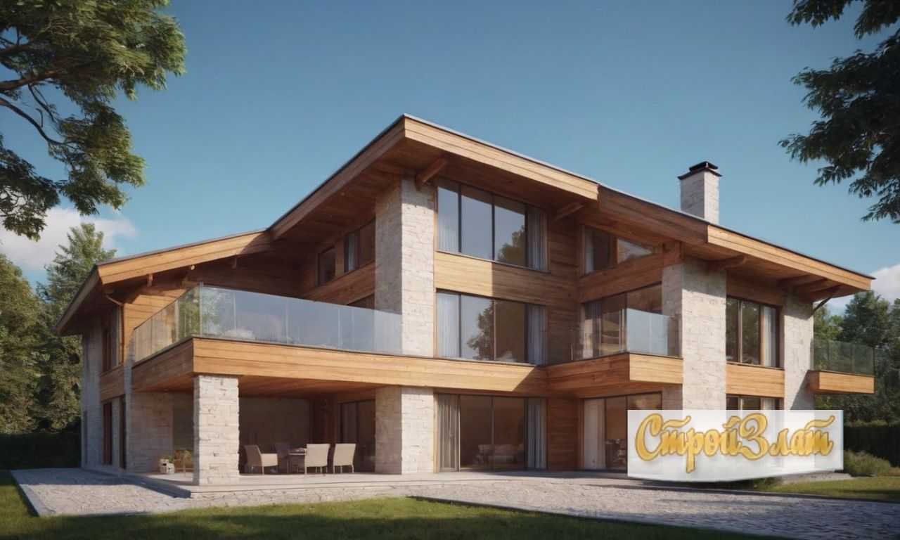 1. Стеклянные фасады