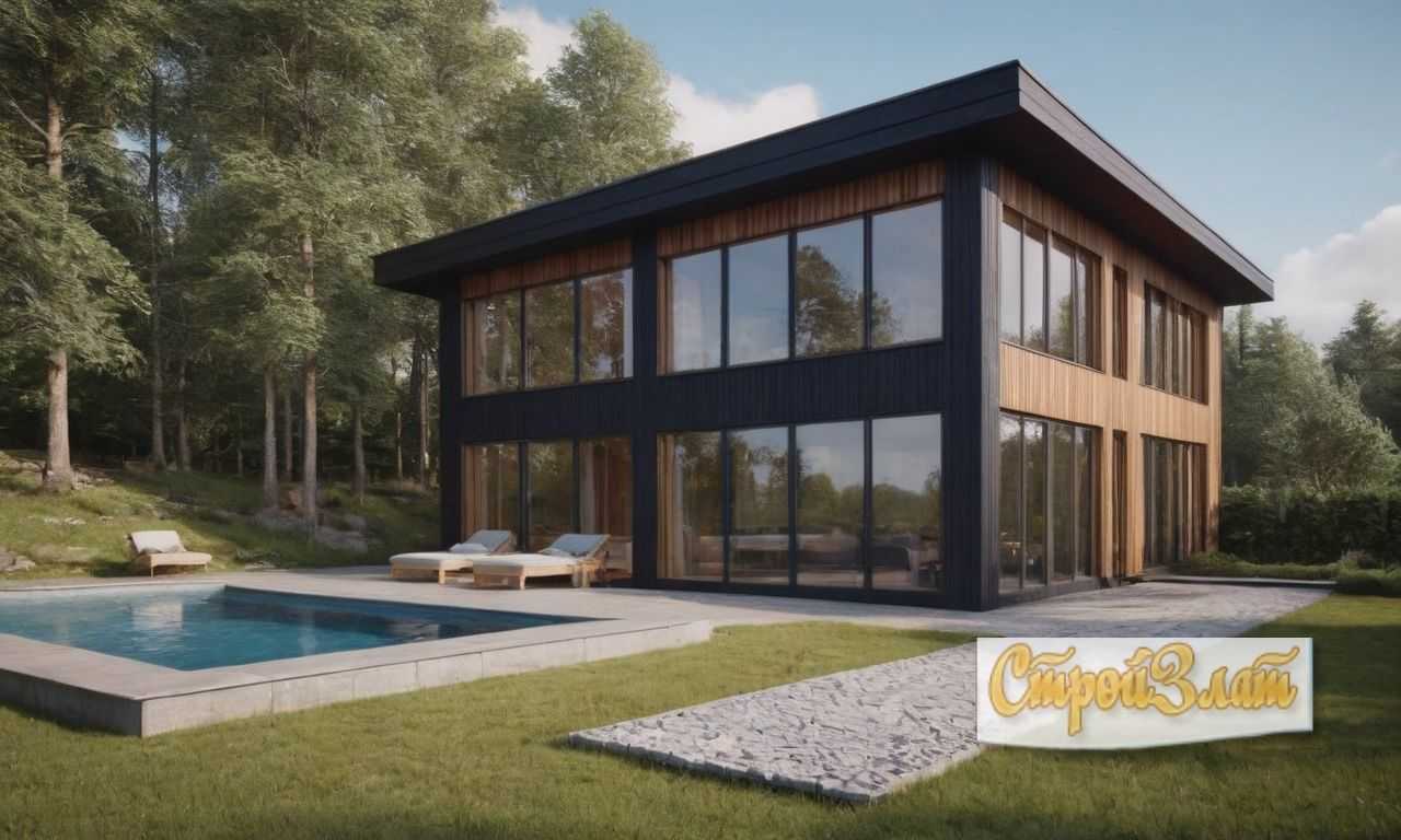 Фасадные панели с утеплителем и имитацией дерева для надежной и красивой отделки