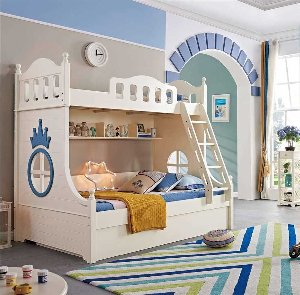 Двухярусные кровати: современные и практичные решения для детской комнаты