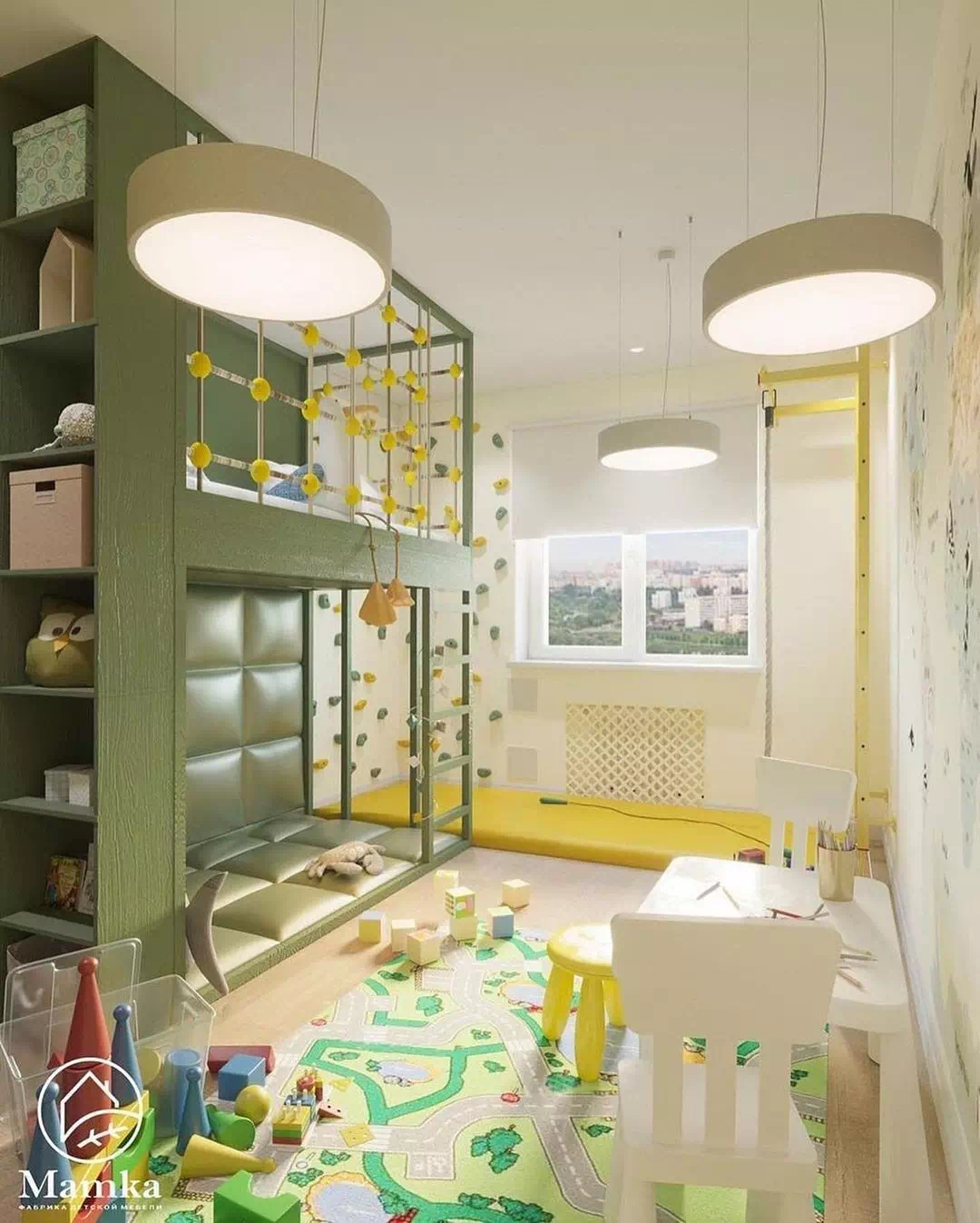 Интерьер детской комнаты: креативные решения для яркого и веселого пространства
