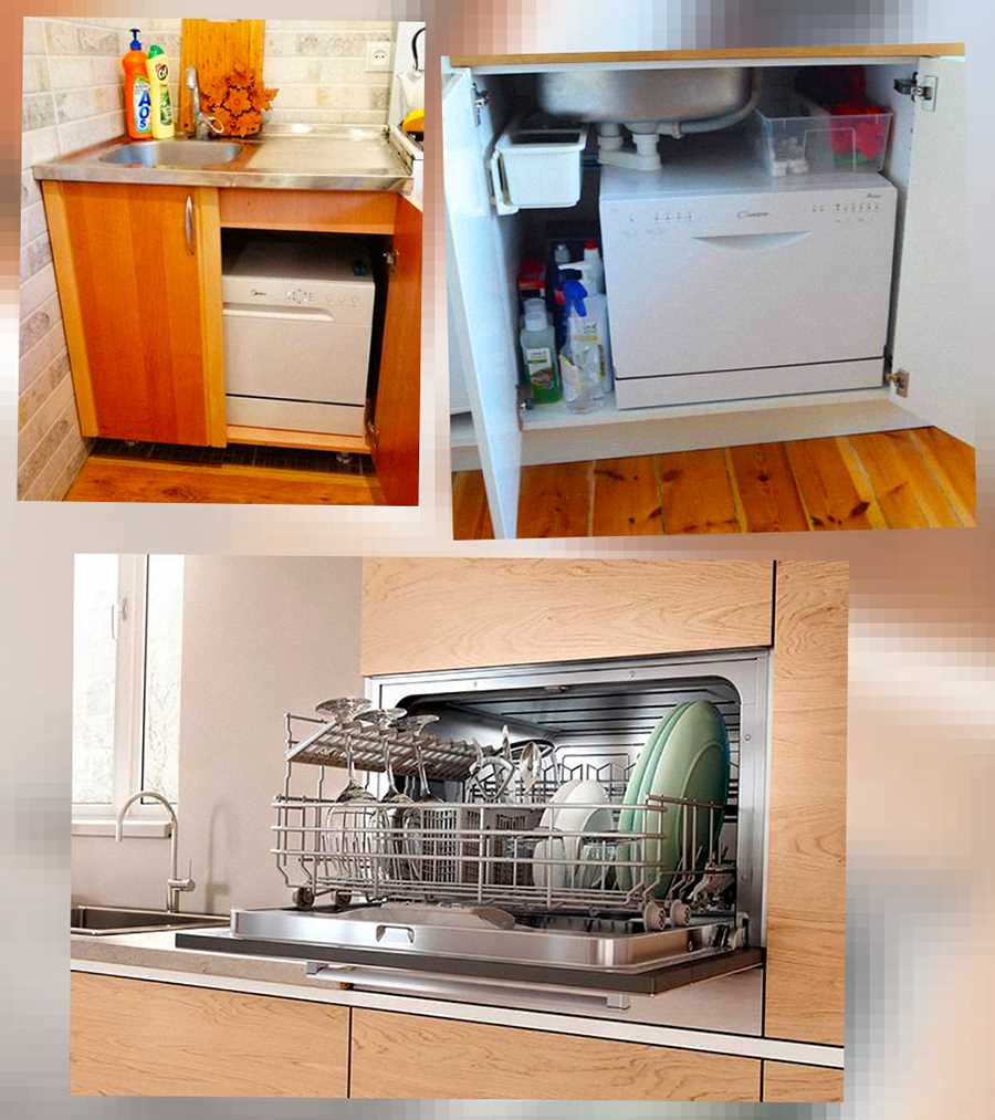 Как выбрать и установить посудомоечную машину в кухне