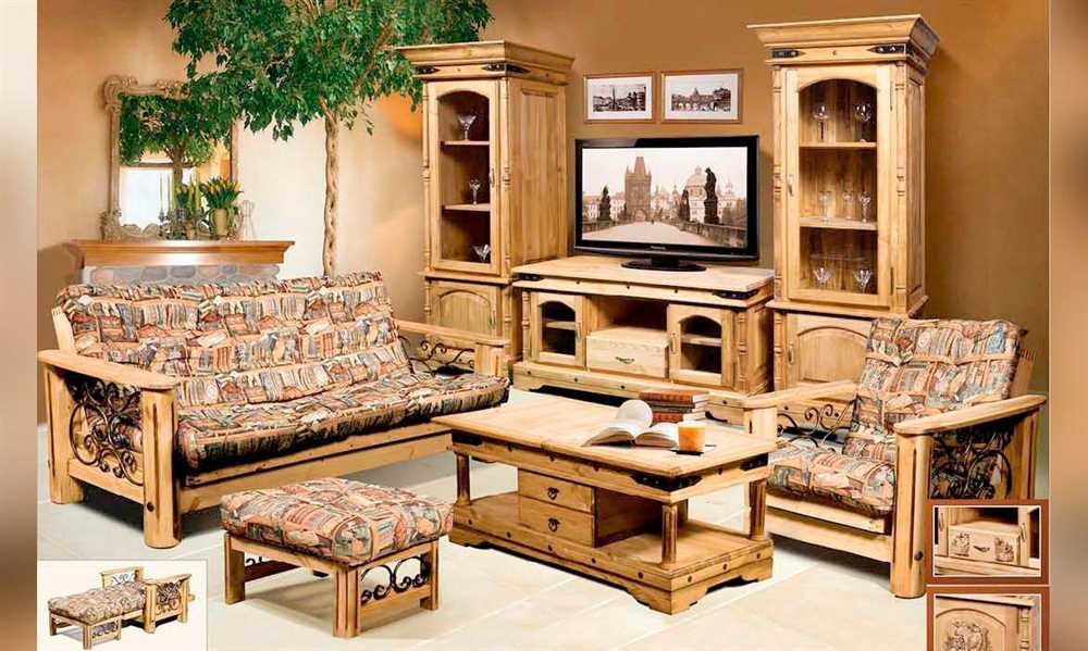 Красота и прочность: преимущества мебели из дерева