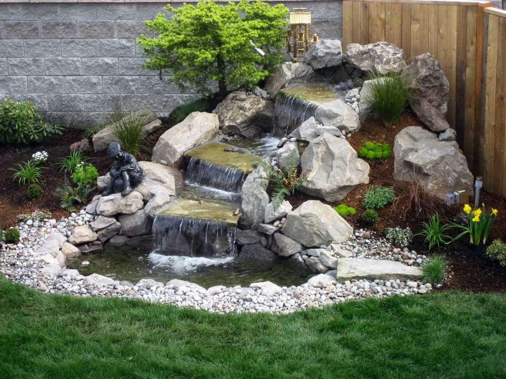 Садовые водоемы: как создать прекрасный пруд или водопад в саду