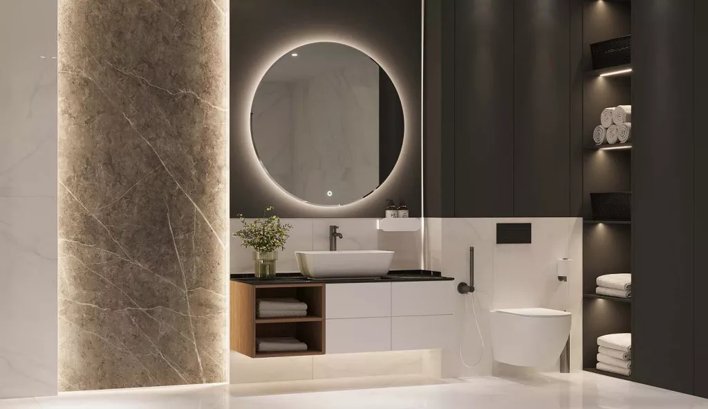 Тренды дизайна ванной комнаты: вдохновение и практичность
