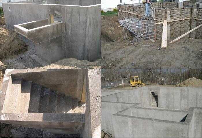 Заливка бетоном подвала: шаг за шагом инструкция